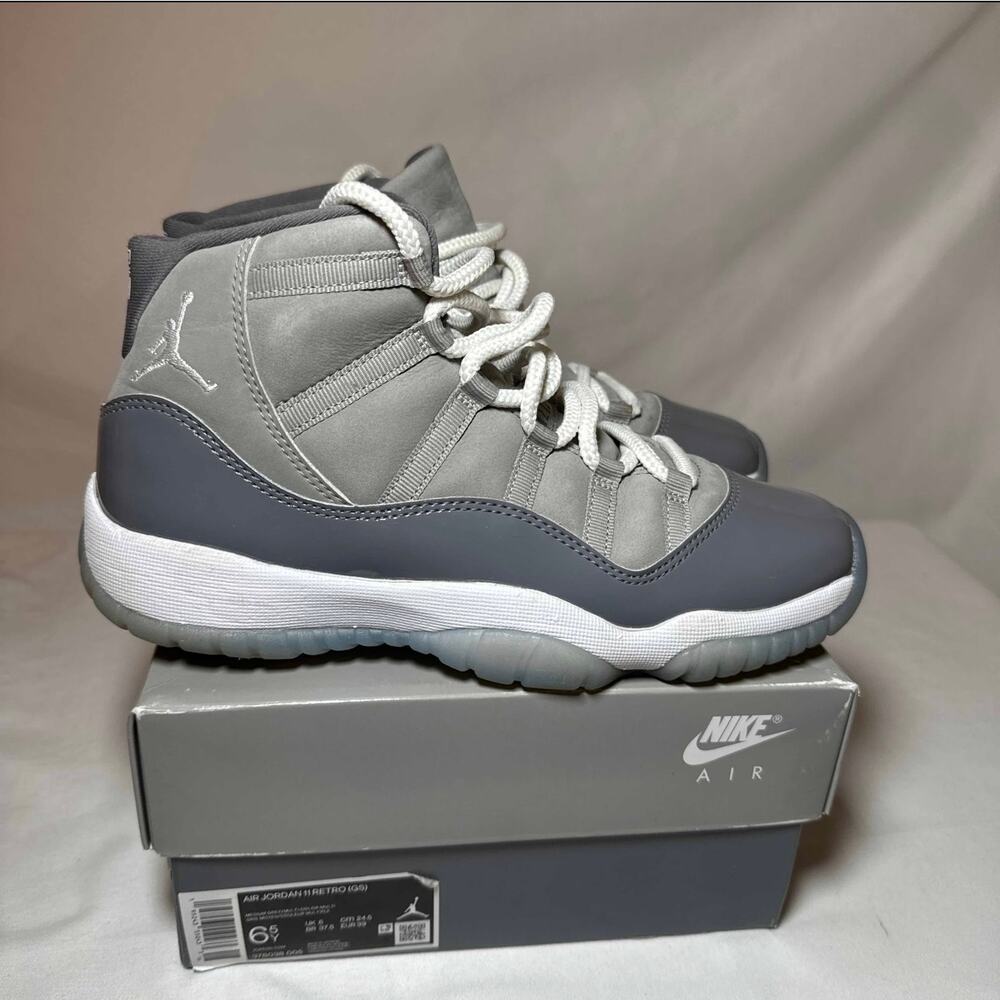 Size 6.5 - Nike Air Jordan 11 Retro GS Cool Grey 2021 Men's Shoes